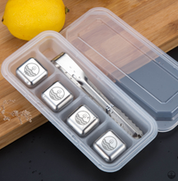 Metal ice cubes